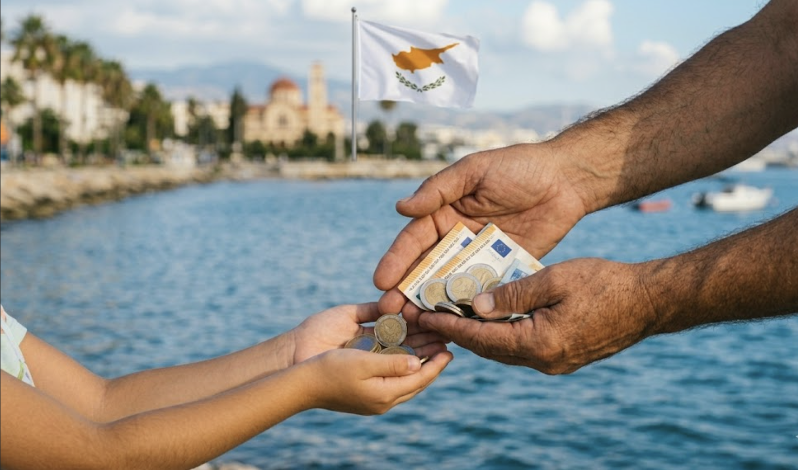 Volunteers supporting Cyprus community charity - GiveHope CY